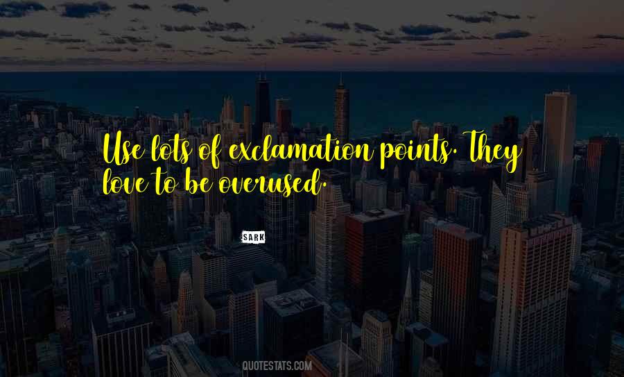 Exclamation Quotes #1665611