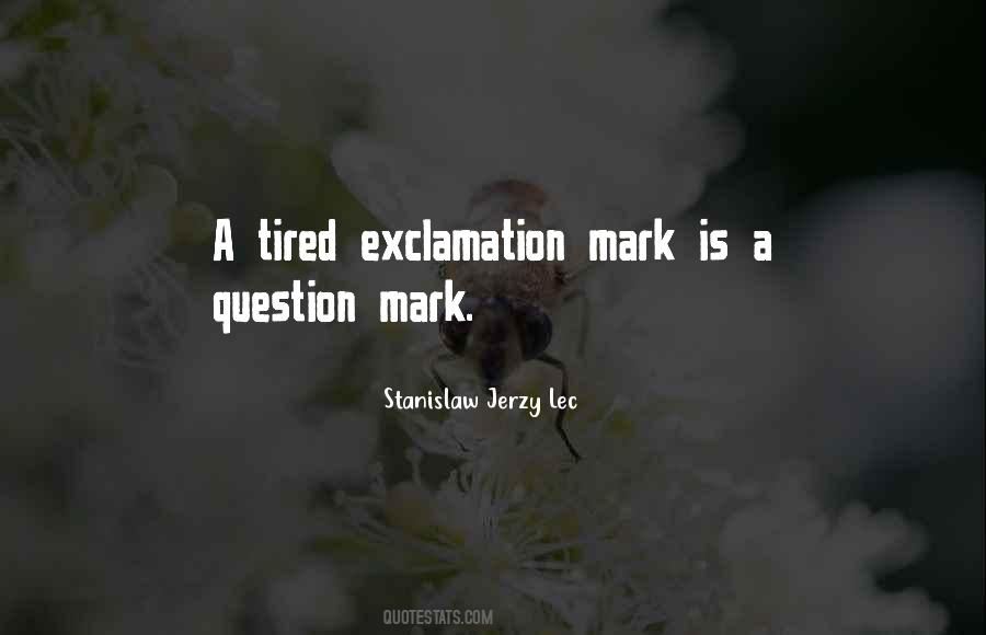 Exclamation Quotes #415946