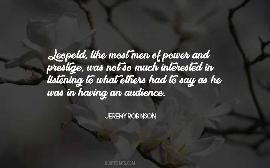 Power Of Listening Quotes #1279896