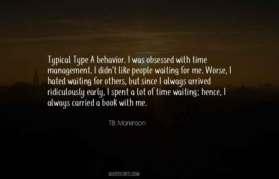 Waiting For Others Quotes #373415