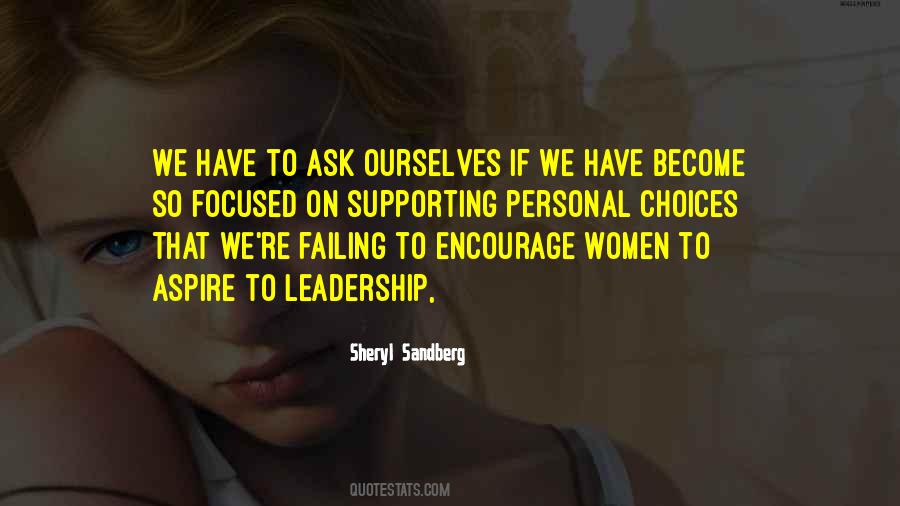 Leadership Choices Quotes #1243413