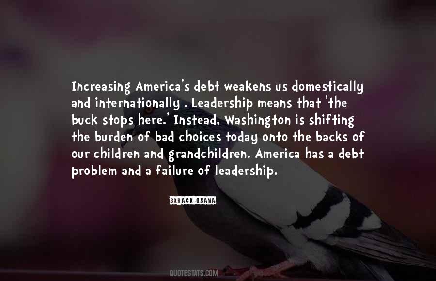 Leadership Choices Quotes #355410