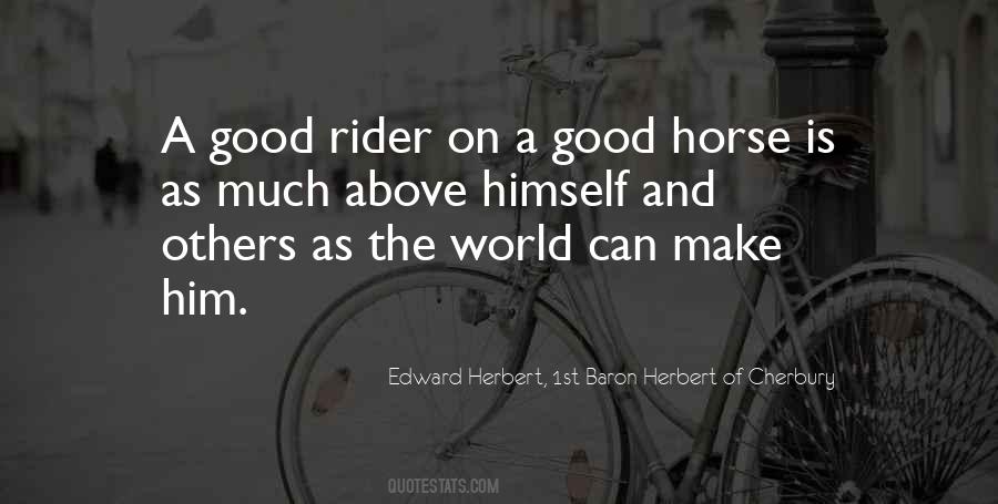 The Horse And Rider Quotes #1576671