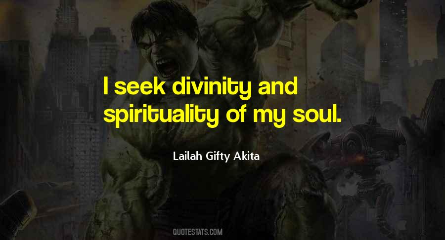 Self Realization Spirituality Quotes #325647