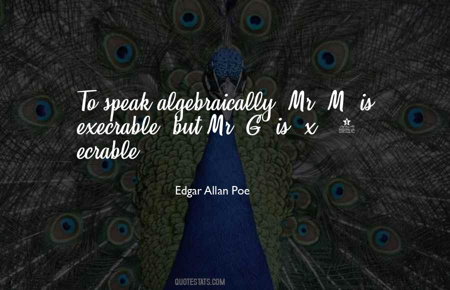 Execrable Quotes #1293030