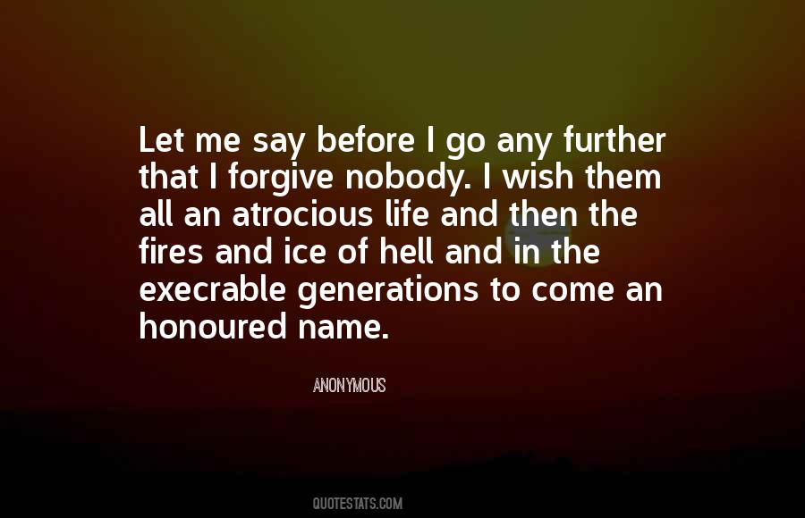 Execrable Quotes #13910