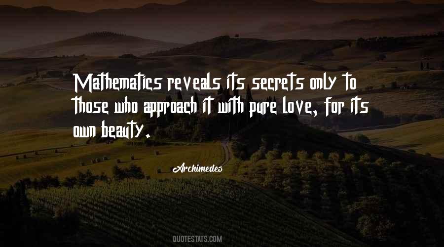 Beauty Secrets Quotes #454139