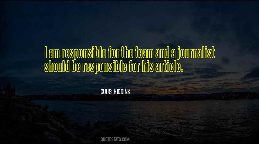 I Am A Journalist Quotes #805880