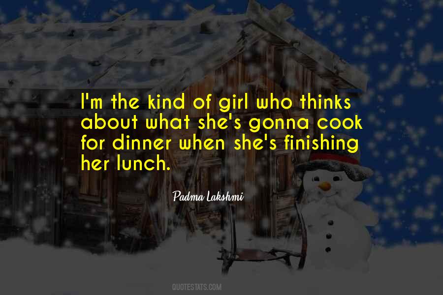 Girl Who Can Cook Quotes #1562355