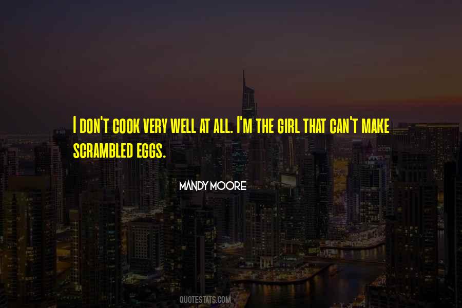 Girl Who Can Cook Quotes #1792785