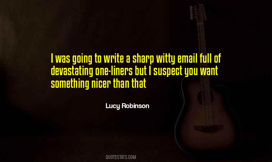 Sharp Witty Quotes #926311