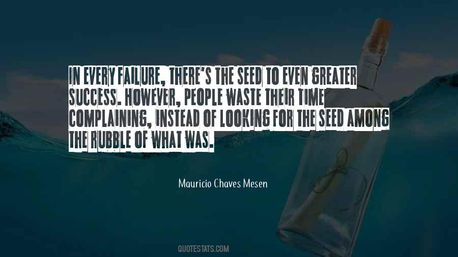 Seed Of Success Quotes #1669433