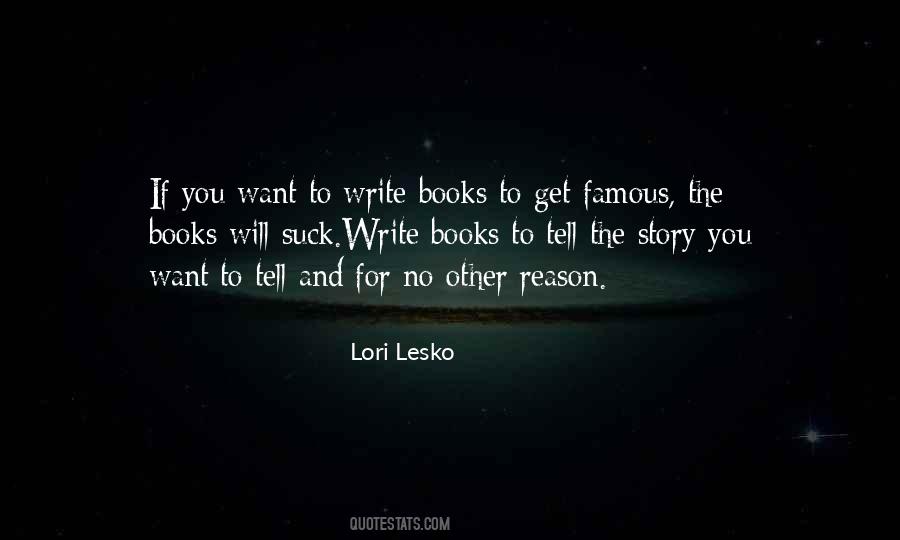 Famous Story Quotes #1729268