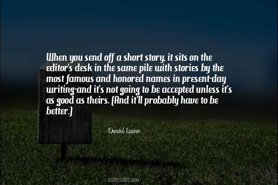 Famous Story Quotes #287838