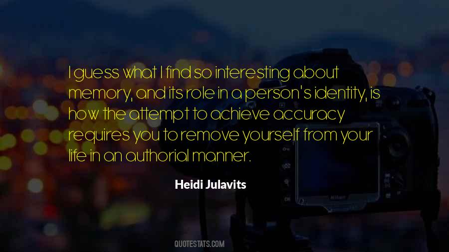 Quotes About Life And Memory #1110199