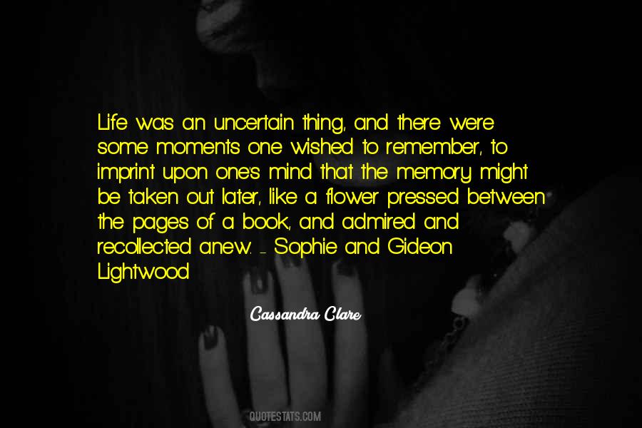 Quotes About Life And Memory #882297