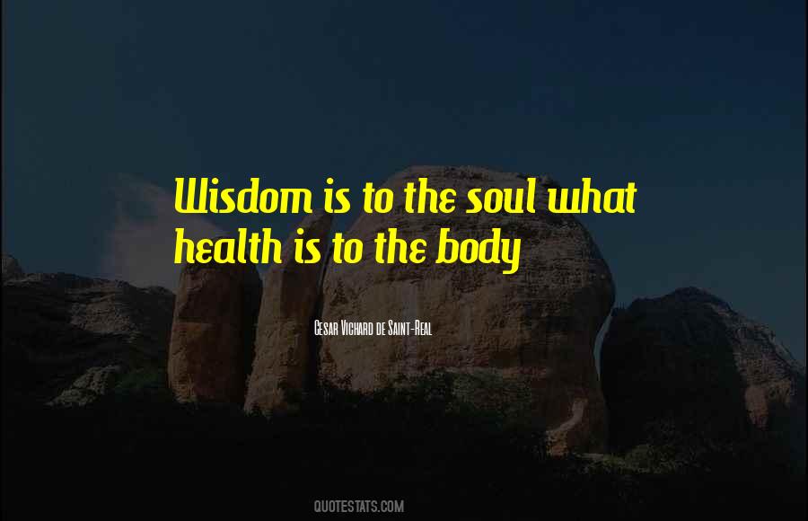 Health Wisdom Quotes #1026764