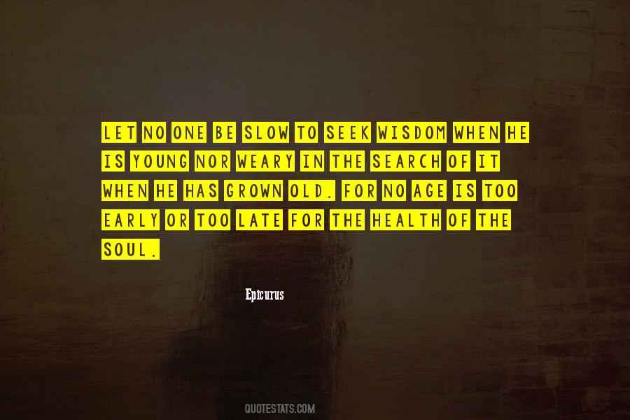 Health Wisdom Quotes #1524236