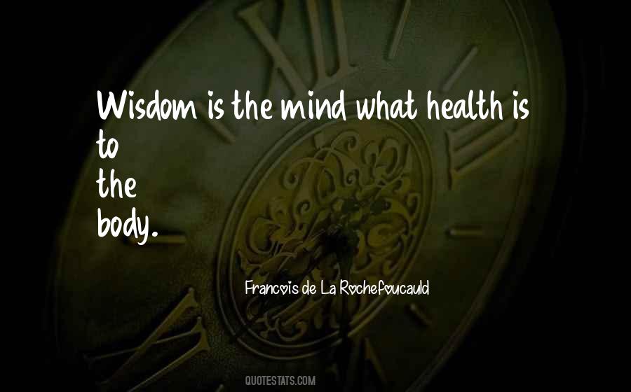 Health Wisdom Quotes #187089