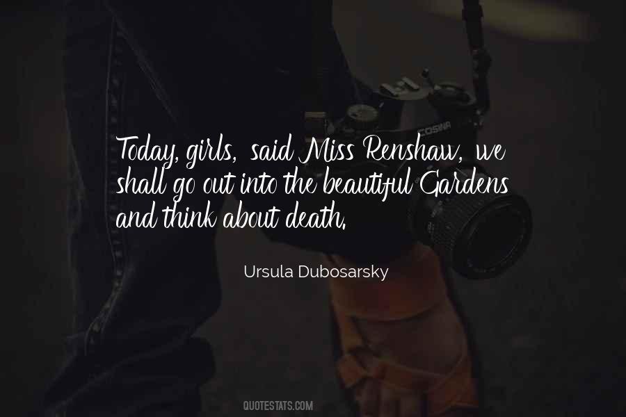 Death Miss Quotes #1380308