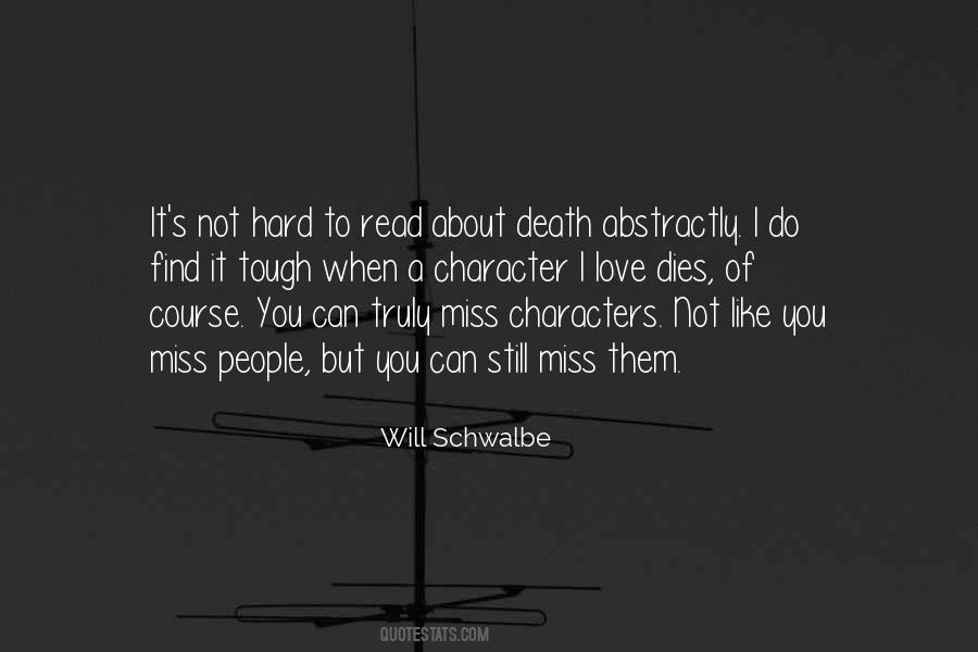 Death Miss Quotes #390928