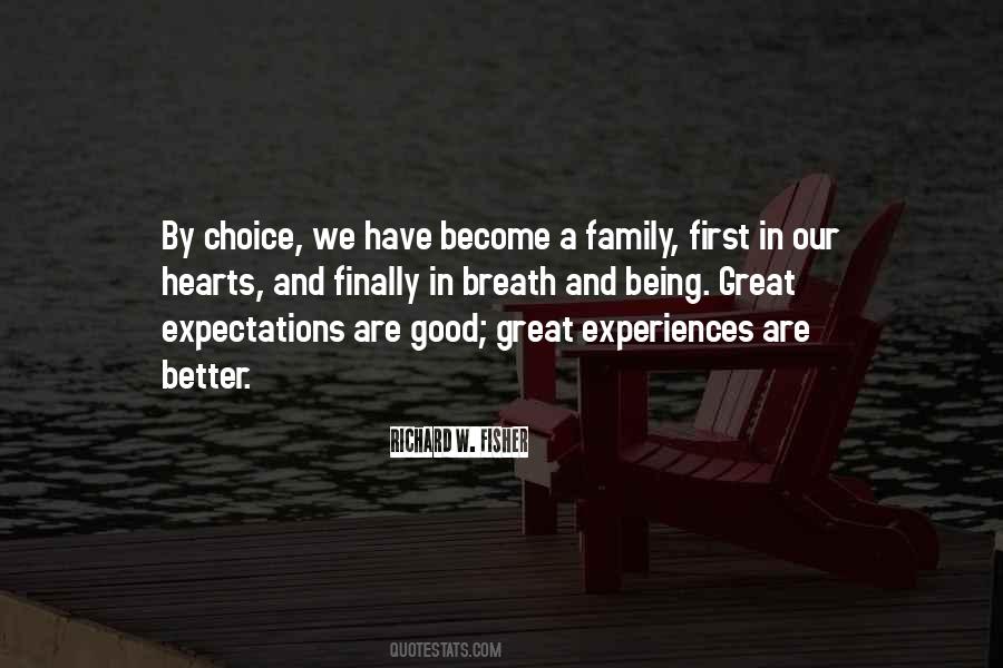 Family Choice Quotes #1401721