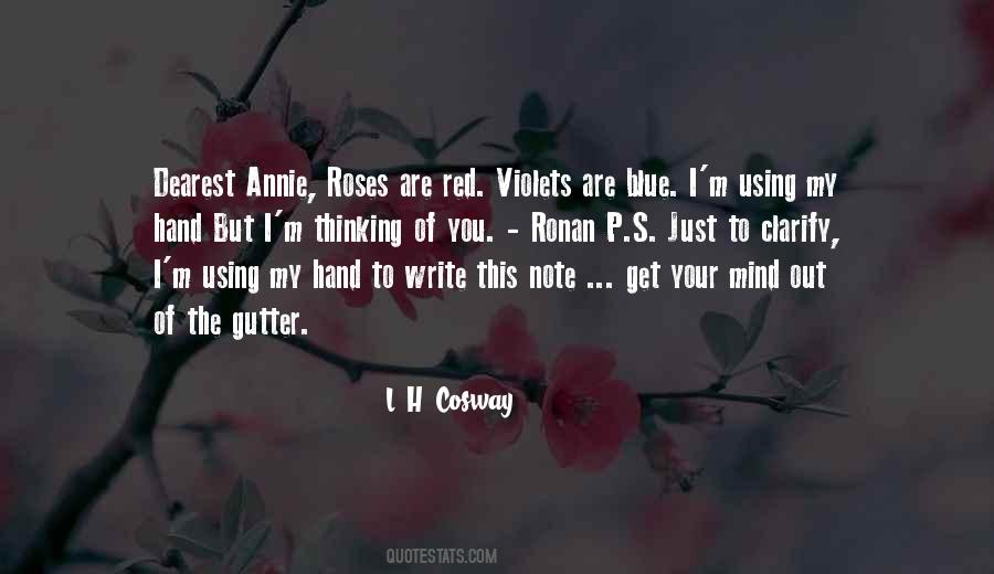 Roses Are Quotes #686294