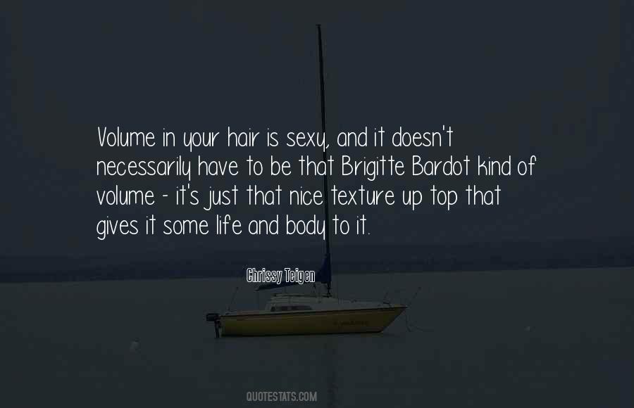 Your Hair Quotes #1357487