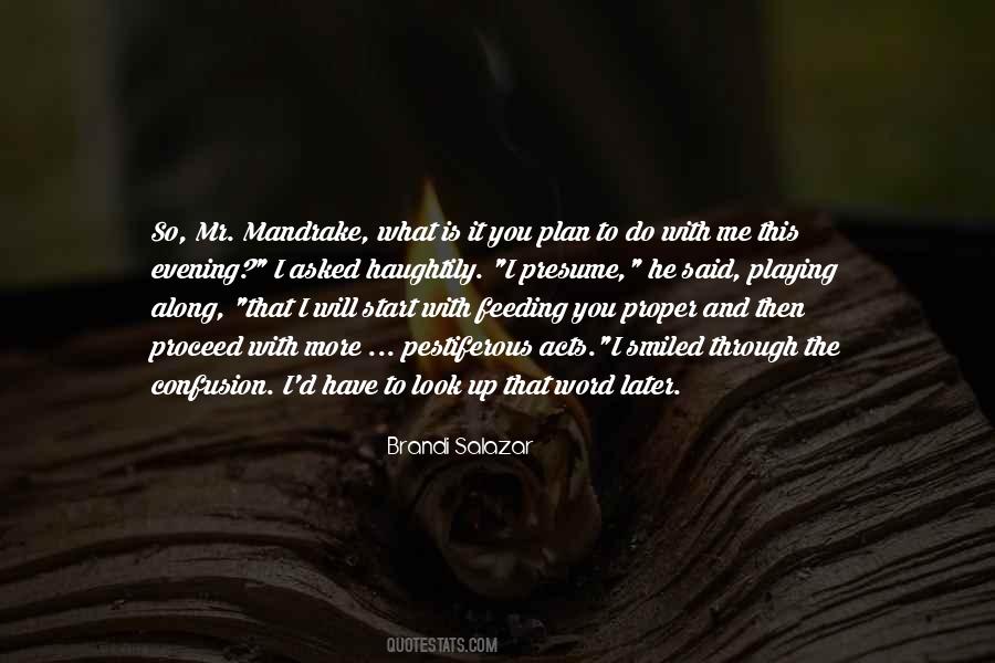 Evening With You Quotes #609169