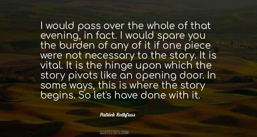 Evening With You Quotes #889719