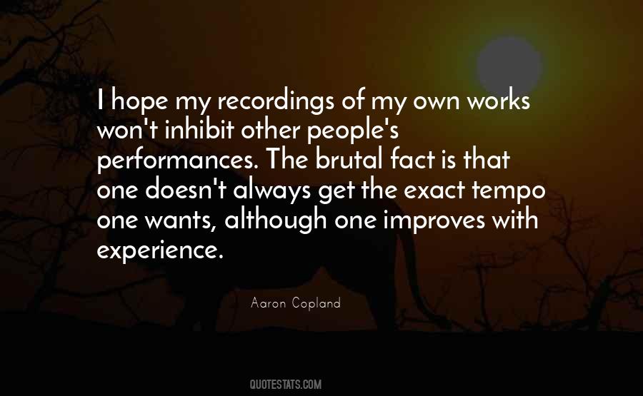 Always Hope For The Best Quotes #67990