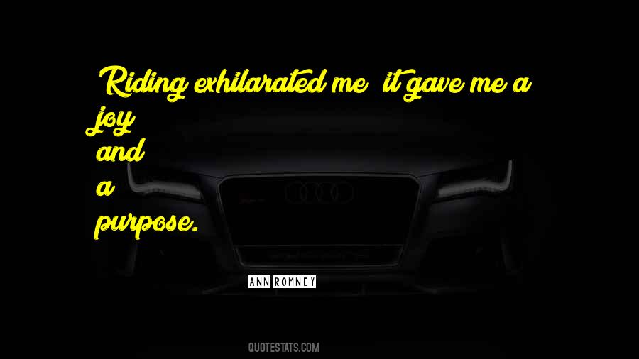 Exhilarated Quotes #1209528