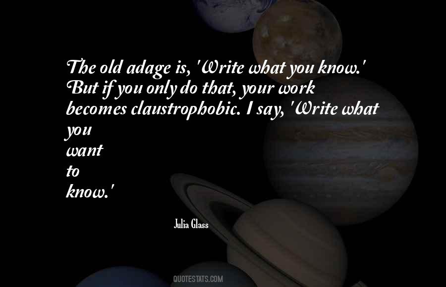 You Only Know What I Want You To Know Quotes #580833