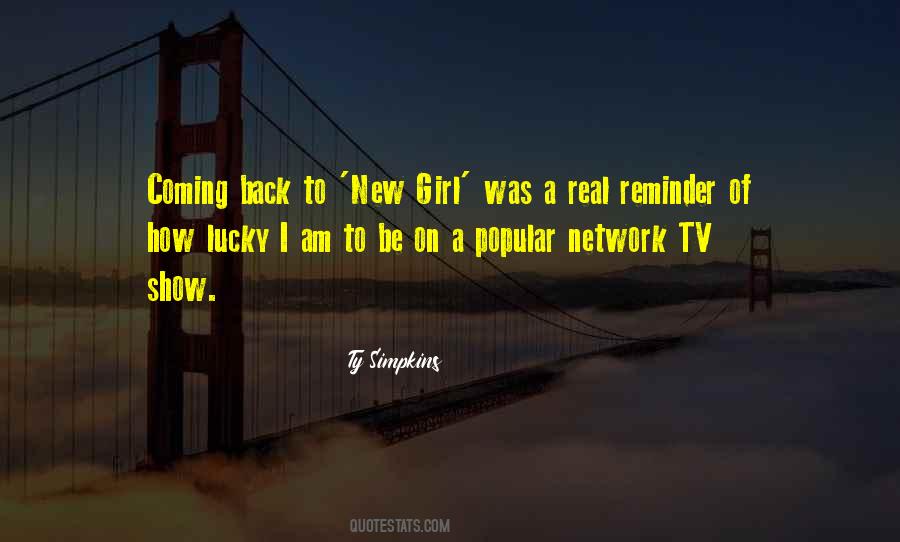 Girl Tv Show Quotes #1449530