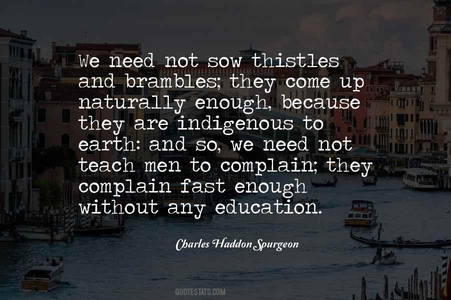 No Need To Complain Quotes #53730