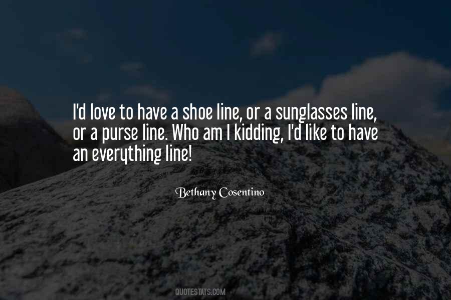Shoe Line Quotes #123670