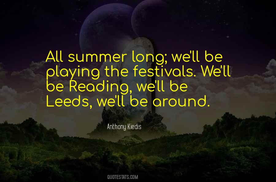 Reading Summer Quotes #1300214