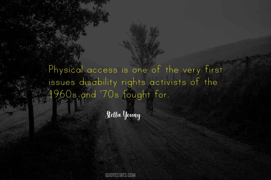 Disability Rights Activists Quotes #235595 Disability Rights Activists Quotes #235595