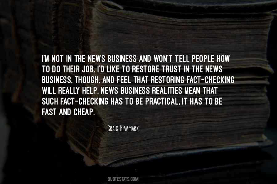 Business News Quotes #1350387