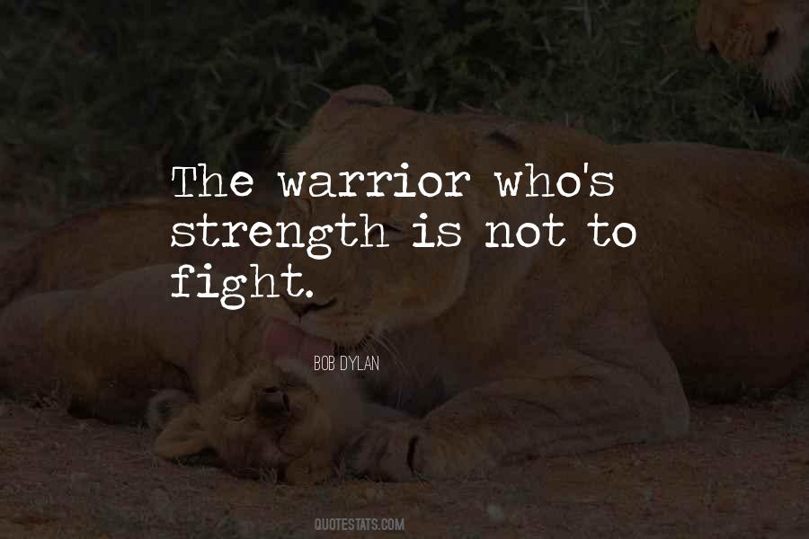 Fight Strength Quotes #1439858