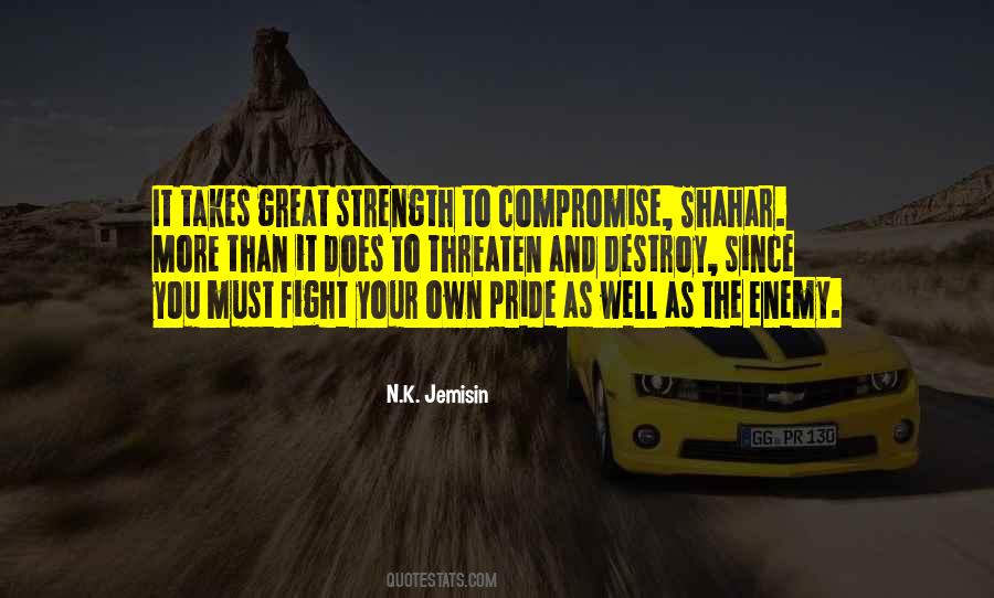 Fight Strength Quotes #1530651