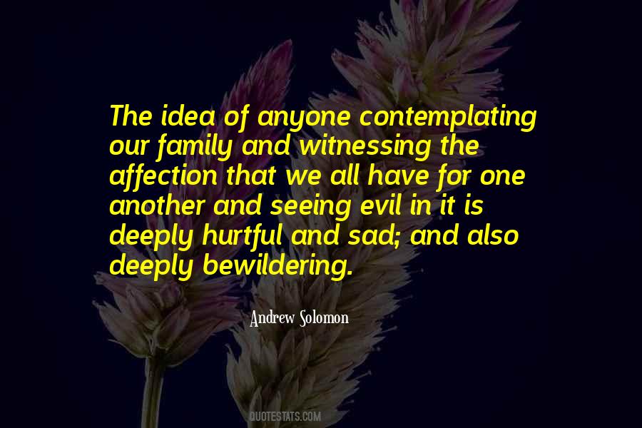 Family Evil Quotes #1291764