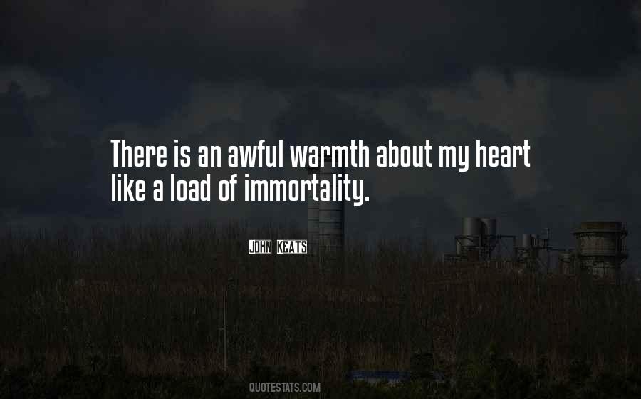 Warmth Heart Quotes #1126926