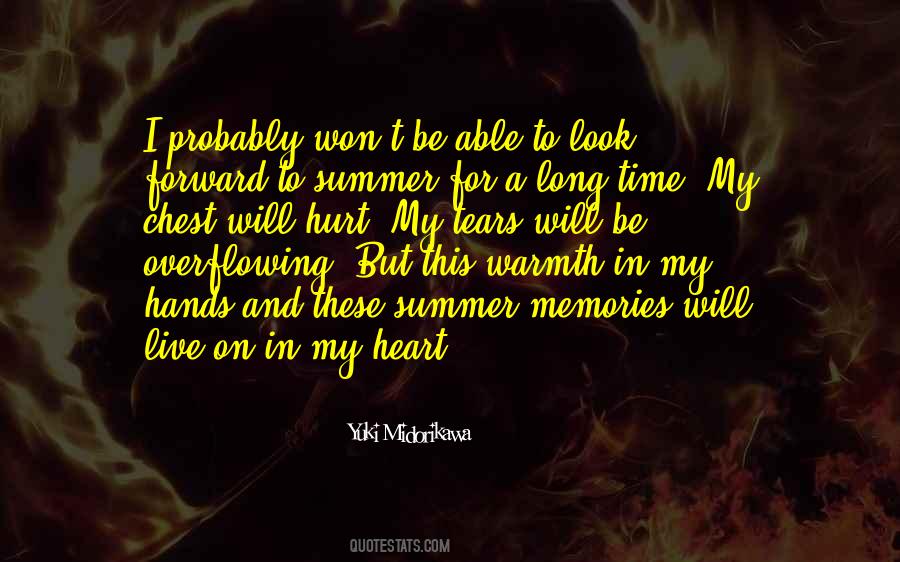 Warmth Heart Quotes #1320825