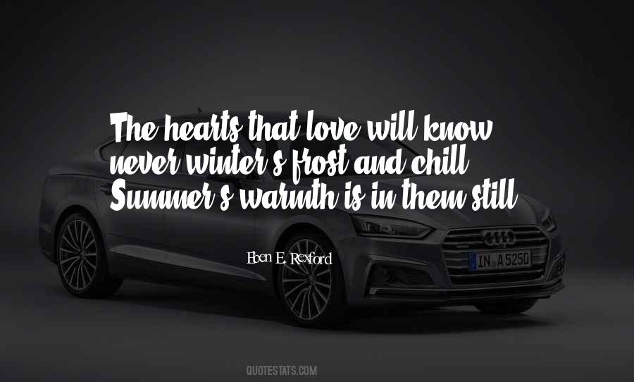 Warmth Heart Quotes #1630168