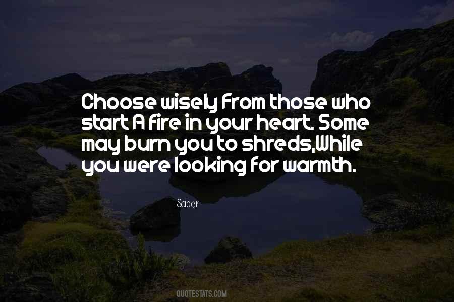 Warmth Heart Quotes #373790