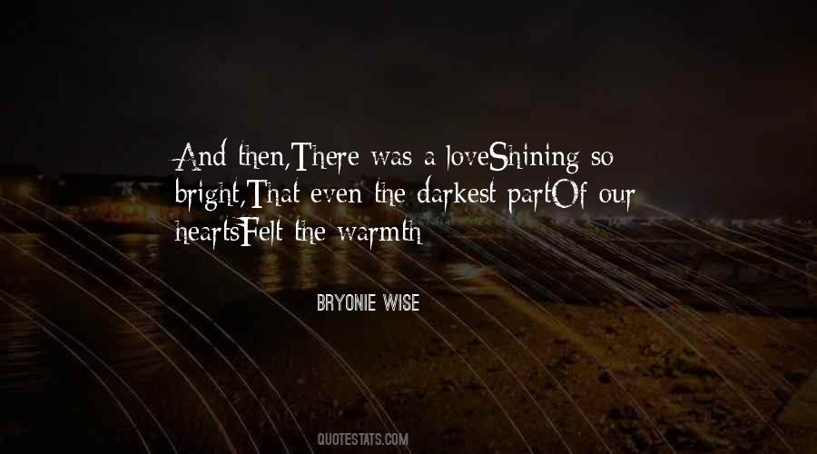 Warmth Heart Quotes #530666