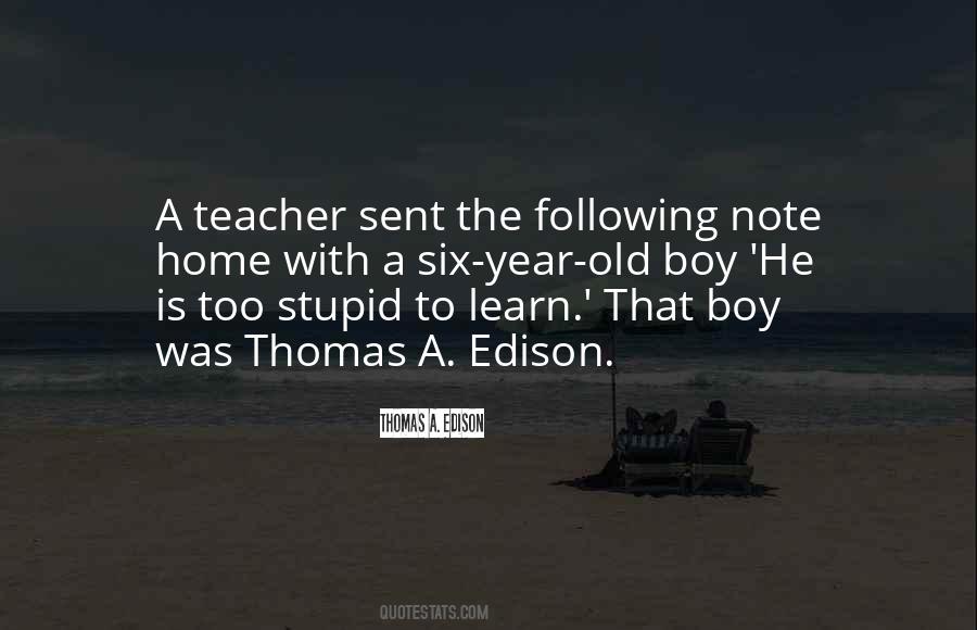 What Was Thomas Edison Quotes #1657184