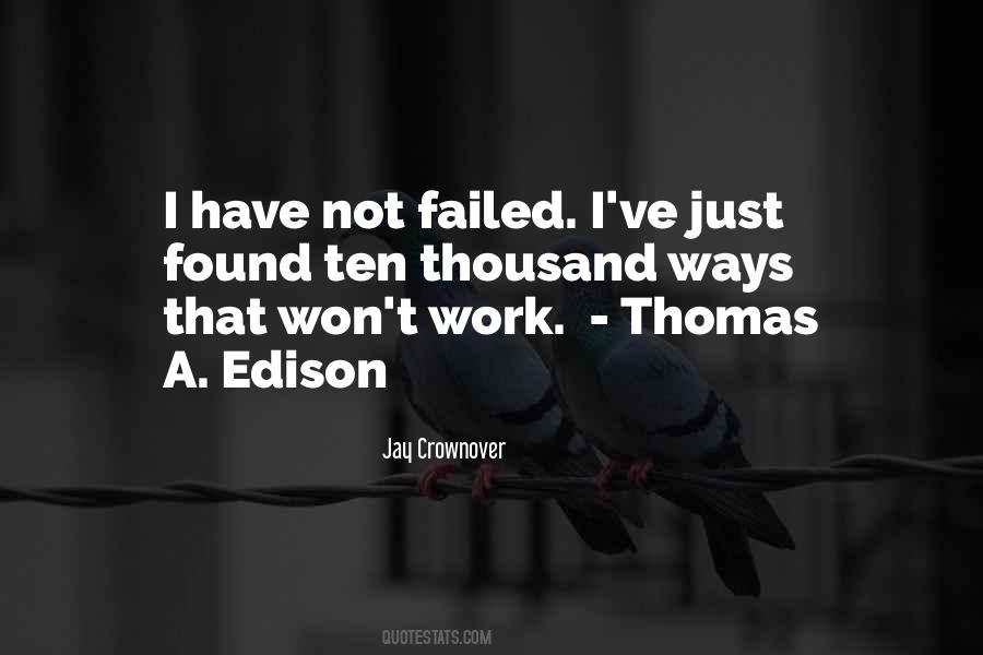 What Was Thomas Edison Quotes #1756088