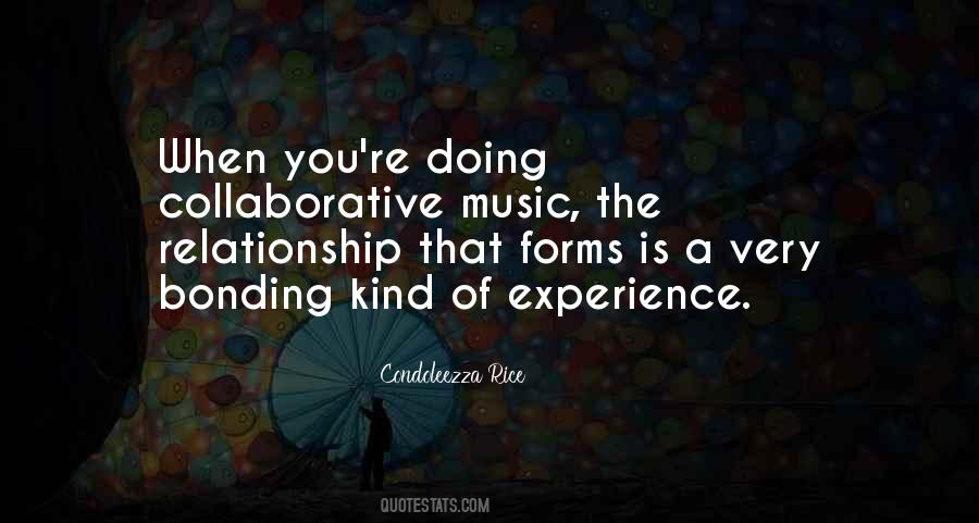 Music Relationship Quotes #1418400